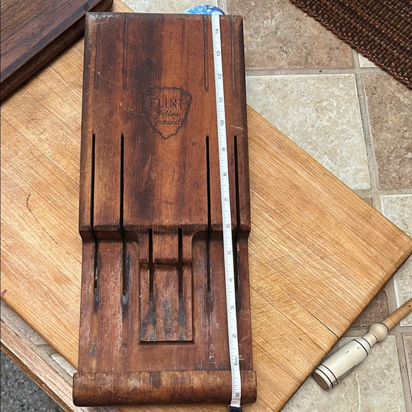 Vintage Flint Hollow Ground Knife holder - Picture 1 of 10